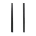 Smallrig 2 black aluminium alloy tubes 15 mm (M12-20 cm) of 2 pieces, 8 inches 1051