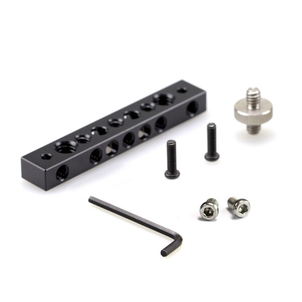 Smallrig Barrette d'attache avec trou de vis de 1/4 pouce et 3/8 pouce 1091