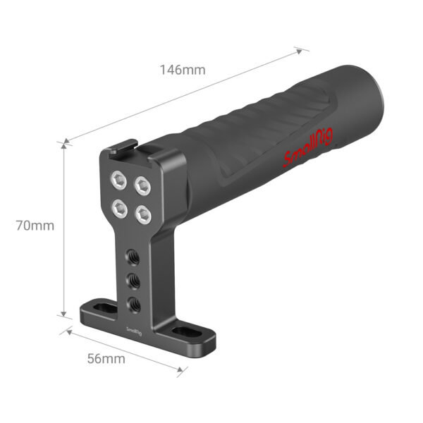 Smallrig Poignée supérieure en silicone (vis 1/4"-20) 1446C