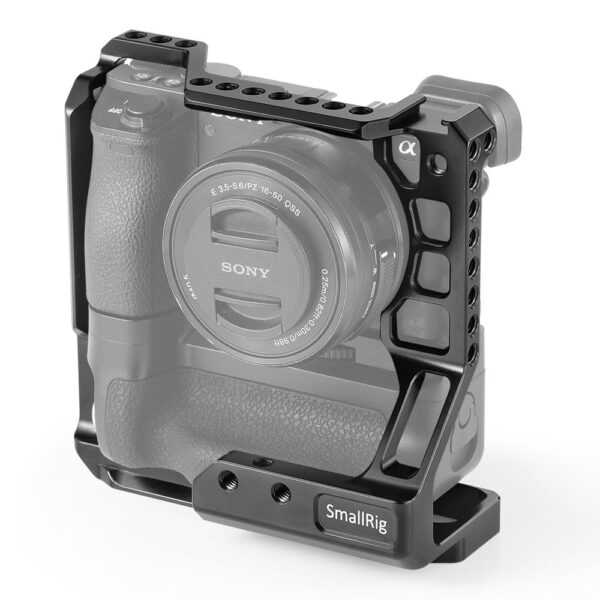 SmallRig Cage for Sony A6000/A6300/A6500 with Meike MK-A6300/A6500 Battery Grip CCS2268 1 SmallRig Cage for Sony A6000/A6300/A6500 with Meike MK-A6300/A6500 Battery Grip CCS2268