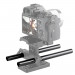 Smallrig 2 black aluminium alloy tubes 15 mm (M12-20 cm) of 2 pieces, 8 inches 1051