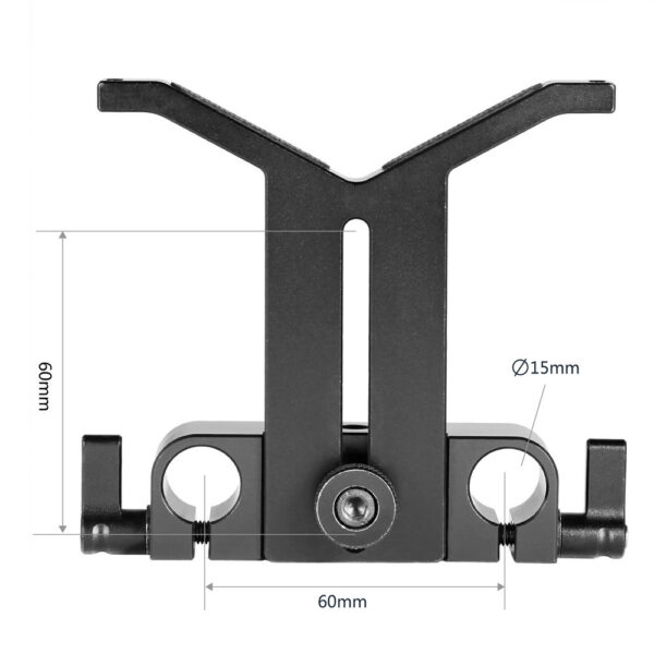 Smallrig Support universel pour objectif avec bride de tige 15 mm LWS 1784