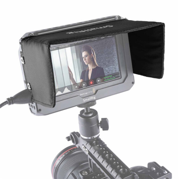 Smallrig Protège-écran avec visière pour cage de moniteur Blackmagic 5"