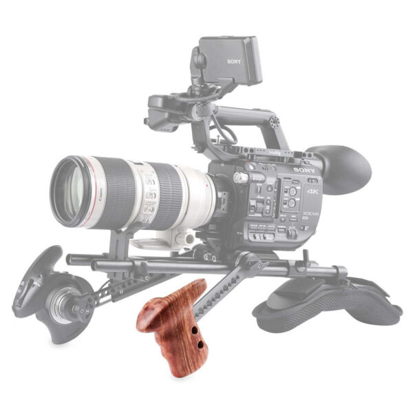Smallrig Linker Holzgriff mit Arri-Rosettenhalterung 1891B