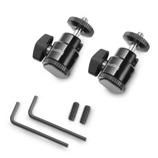 Smallrig Kamerakrallenfassung 1/4" mit zusätzlicher Schraube 1/4" (2er-Pack) 2059