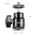 Smallrig Kamerakrallenfassung 1/4" mit zusätzlicher Schraube 1/4" (2er-Pack) 2059