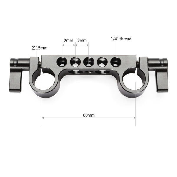 Smallrig Schienenblock 15 mm superleicht (2er-Pack) 2061