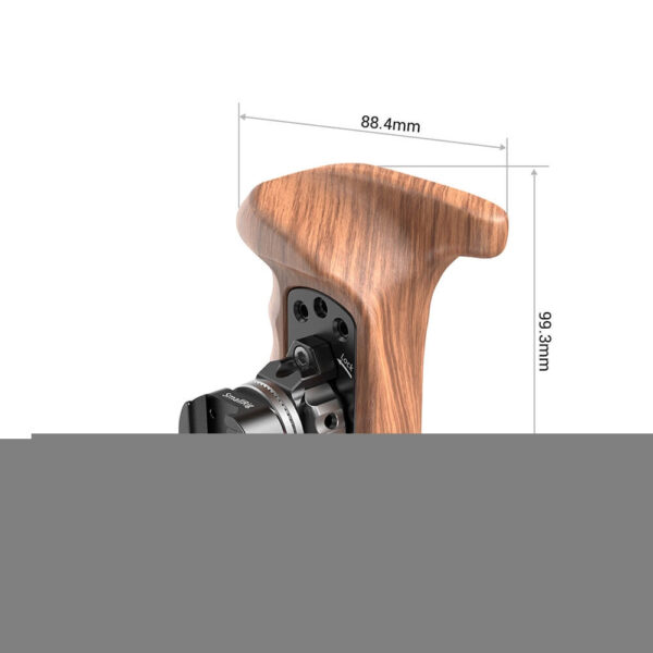 Smallrig Poignée en bois avec fixation NATO côté droit 2117C
