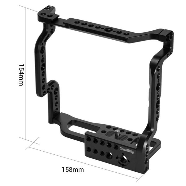 Smallrig Cage pour appareil photo Fujifilm X-H1 avec poignée de batterie 2124B.