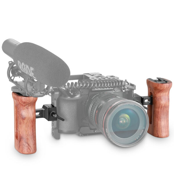 Smallrig Wooden side handle with NATO 2187B