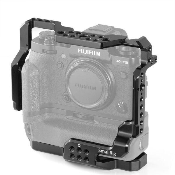Smallrig Cage pour appareil photo Fujifilm X-T2 et X-T3 avec poignée VG-XT3 2229