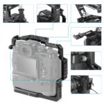 Smallrig Cage pour appareil photo Fujifilm X-T2 et X-T3 avec poignée VG-XT3 2229