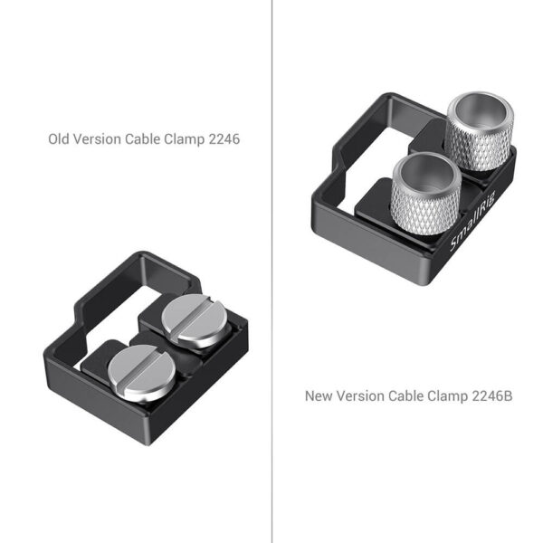 Smallrig HDMI- und USB-C-Kabelklemmen für 6K- und 4K-BMPCC-Käfige (Neue Version) 2246B