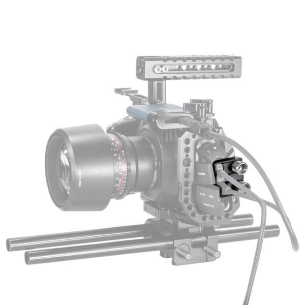 Smallrig HDMI- und USB-C-Kabelklemmen für 6K- und 4K-BMPCC-Käfige (Neue Version) 2246B