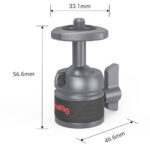 Smallrig Monture de tête sphérique 2796