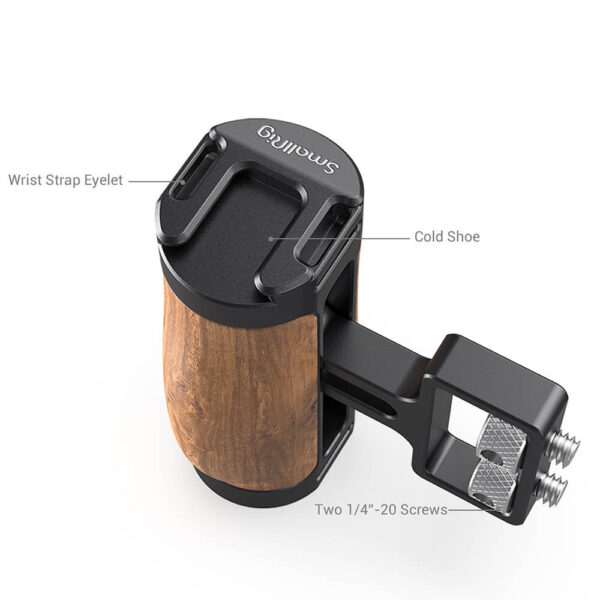 Smallrig Mini-Seitengriff aus Holz (1/4"-20 Schraube) 2913