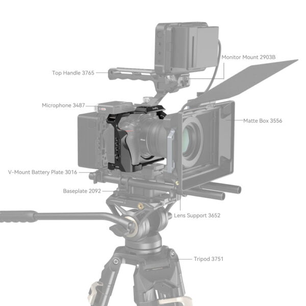 Smallrig Cage for Nikon Z 5 / Z 6 / Z 7 / Z 6II / Z 7II 2926B