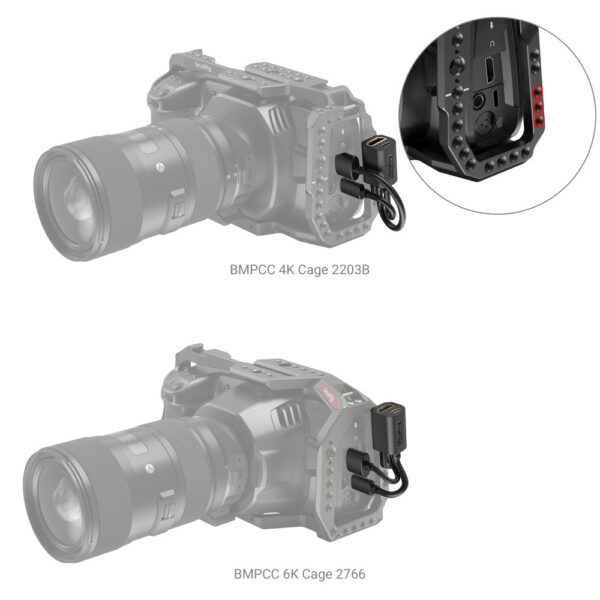 Smallrig Câble de données pour cage BMPCC 4K / 6K 2960.