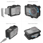 Smallrig Cage Kit für GoPro Hero 12 / 11 / 10 / 9 Schwarz Modell 3083C