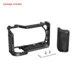 Smallrig Cage avec poignée en silicone pour appareil photo Sony A6100/A6300/A6400 3164