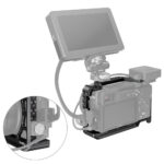 Smallrig Cage avec poignée en silicone pour appareil photo Sony A6100/A6300/A6400 3164
