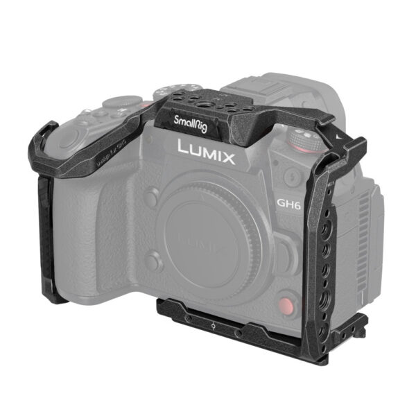 Smallrig Cage de caméra de la série "Black Mamba" pour Panasonic LUMIX GH6 3440