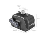 Smallrig Platte und Universalklemme Mini Schnellauslöser Drop-in HawkLock 3513C
