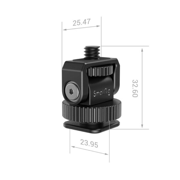 Smallrig Adaptateur de fixation froide Mini à vis 1/4" -20 (3577)