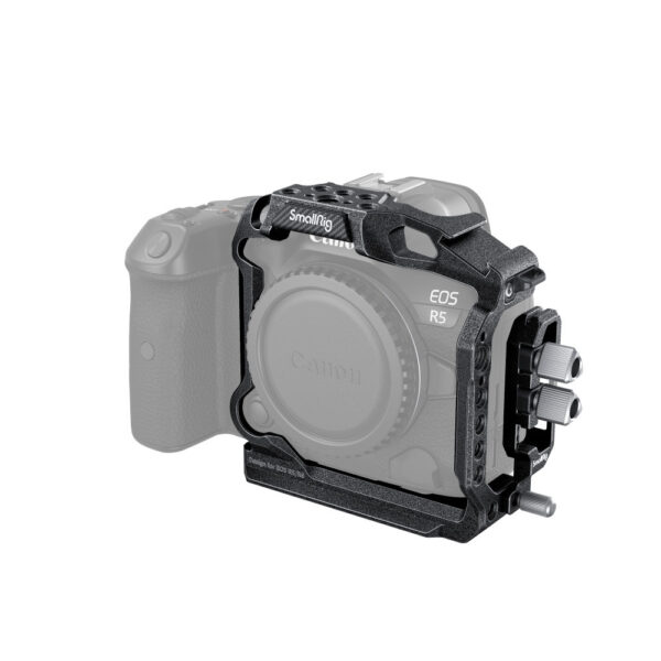 Smallrig "Kleiner 'Black Mamba'-Käfig und Kabelklemme für Canon EOS R5/R6/R5 C 3656"