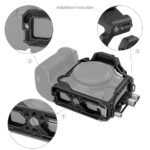 Smallrig "Kleiner 'Black Mamba'-Käfig und Kabelklemme für Canon EOS R5/R6/R5 C 3656"