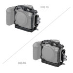 Smallrig "Kleiner 'Black Mamba'-Käfig und Kabelklemme für Canon EOS R5/R6/R5 C 3656"