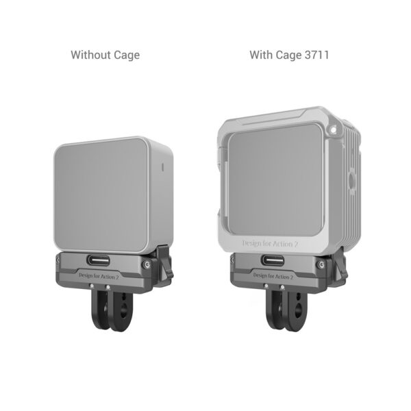 Smallrig Support de chargement magnétique pour DJI Action 2 - 3663
