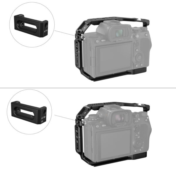 Smallrig Advanced Cage Set für Sony Alpha 7R V / Alpha 7 IV / Alpha 7S III 3669C