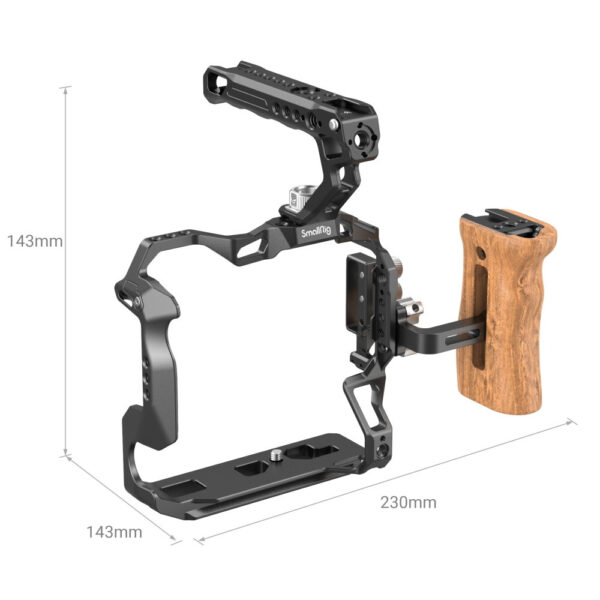 Smallrig Ensemble de base pour Canon EOS R5/R6/R5 C avec BG-R10 Battery Grip 3707