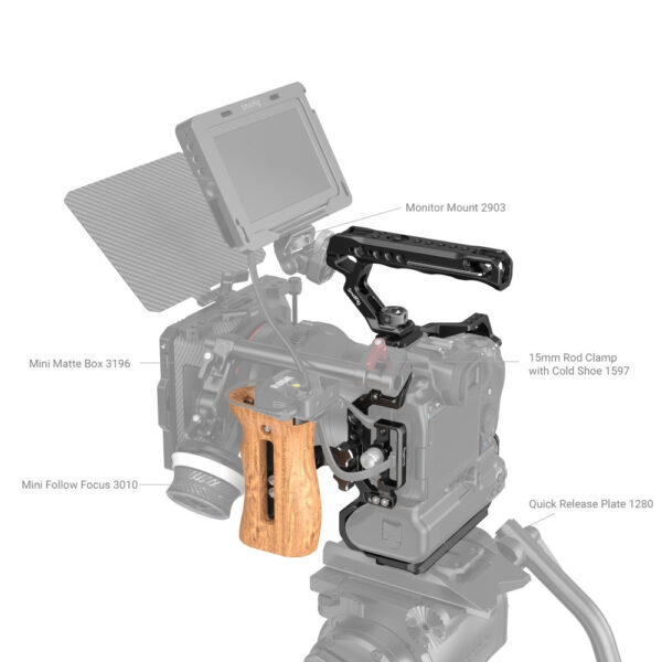 Smallrig Ensemble de base pour Canon EOS R5/R6/R5 C avec BG-R10 Battery Grip 3707