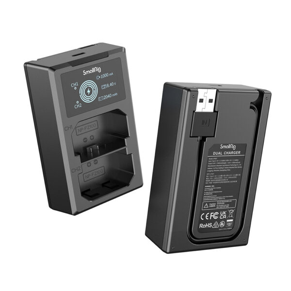 Smallrig Ensemble de batterie et chargeur NP-FZ100 pour appareil photo 3824B