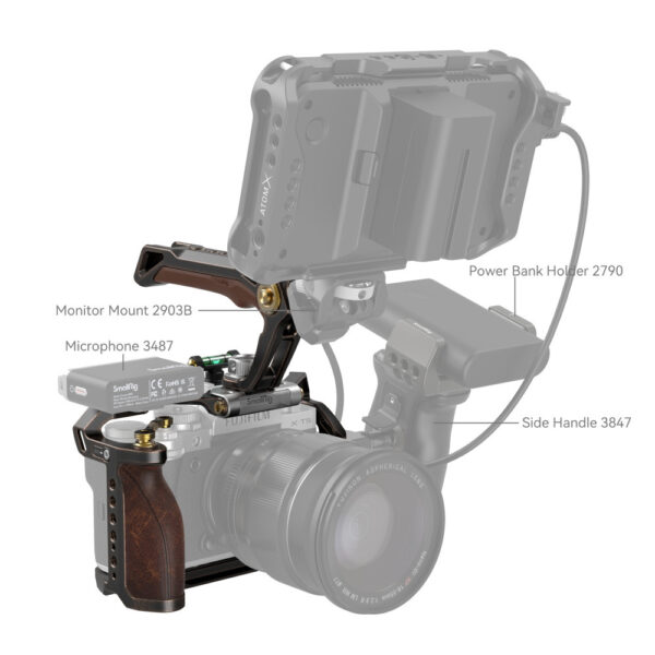 Smallrig Kit de cage rétro portable pour FUJIFILM X-T5 3872