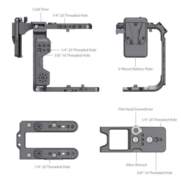 Smallrig Cage Kit für Sony FX6 4124