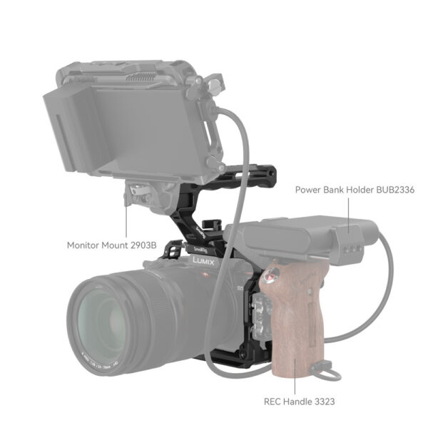 Smallrig Kit de cage pour Panasonic LUMIX G9 II / S5 II / S5 IIX 4143