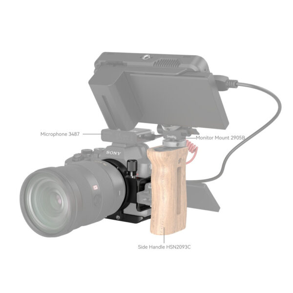 Smallrig Horizontal to vertical rotating mounting plate kit for Sony Alpha 7R V / Alpha 7 IV / Alpha 7S III / Alpha 7R IV 4148