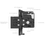Smallrig Horizontal-vertikal drehbares Montageplatten-Kit für Canon EOS 4300 spezifische Kameras der R-Serie.