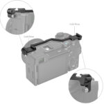 Smallrig Montageplatte mit doppeltem Kaltschuh für Sony Alpha 6700 4339