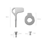 Smallrig Ensemble de vis en acier inoxydable avec tournevis 4385