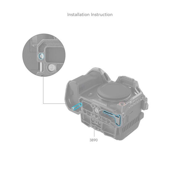Smallrig Ensemble de vis en acier inoxydable avec tournevis 4385