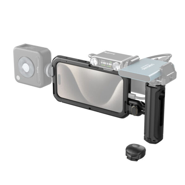 Smallrig Kit vidéo mobile (à une main) pour iPhone 15 Pro 4398B