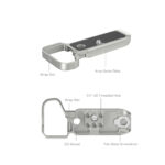 Smallrig Bottom mounting plate for Sony Alpha 7C II / Alpha 7CR (Silver) 4439