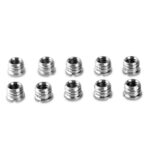 Smallrig Nouvel adaptateur de filetage avec filetage 1/4" vers 3/8" - Pack de 10 pièces 856.