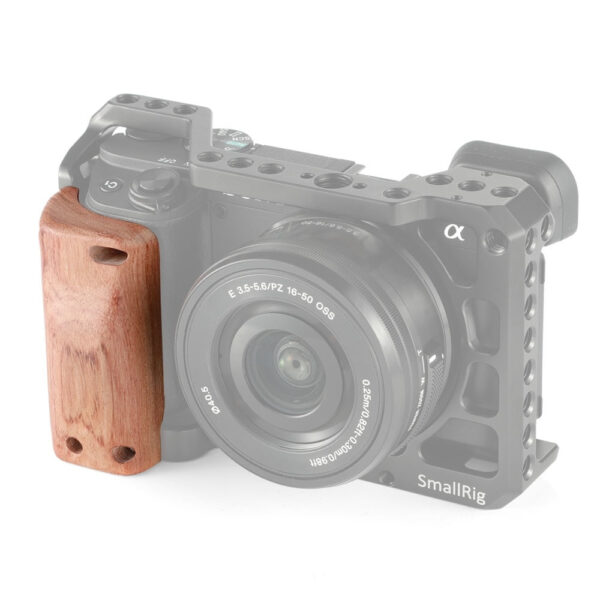 Smallrig Poignée en bois pour la cage APS2318 de Sony A6400