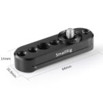 Smallrig Plaque de montage latérale avec Rosette pour le stabilisateur Zhiyun Weebill LAB BSS2273B.
