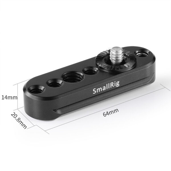 Smallrig Plaque de montage latérale avec Rosette pour le stabilisateur Zhiyun Weebill LAB BSS2273B. 3 Smallrig Plaque de montage latérale avec Rosette pour le stabilisateur Zhiyun Weebill LAB BSS2273B.